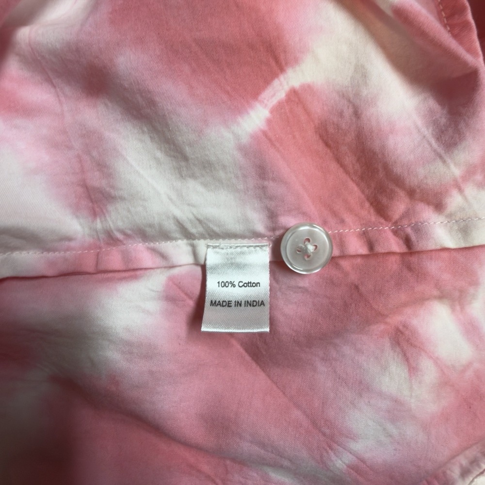 Banjanan  Dress in a pink tie-dye print Size Large - Picture 16 of 16
